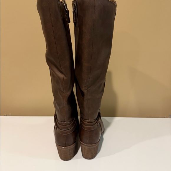 Dr. Scholl's Dark Brown Heeled Boots - Picture 3 of 3